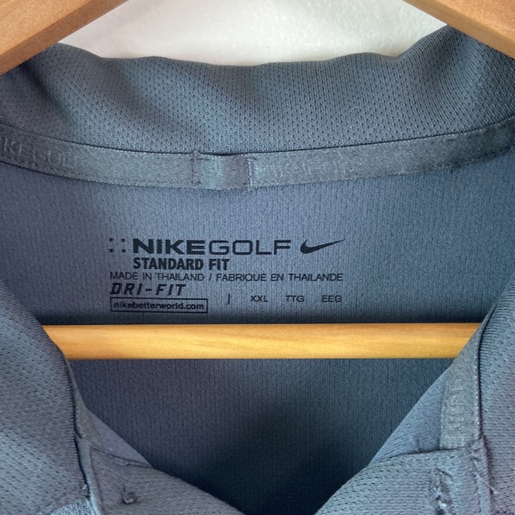 Nike Dri-Fit Pink and Gray Athletic Polo - XXL - Picture 5 of 7